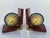 Wood Vintage Olde World Spinning Globe Bookends For Sale - Image 7 of 7