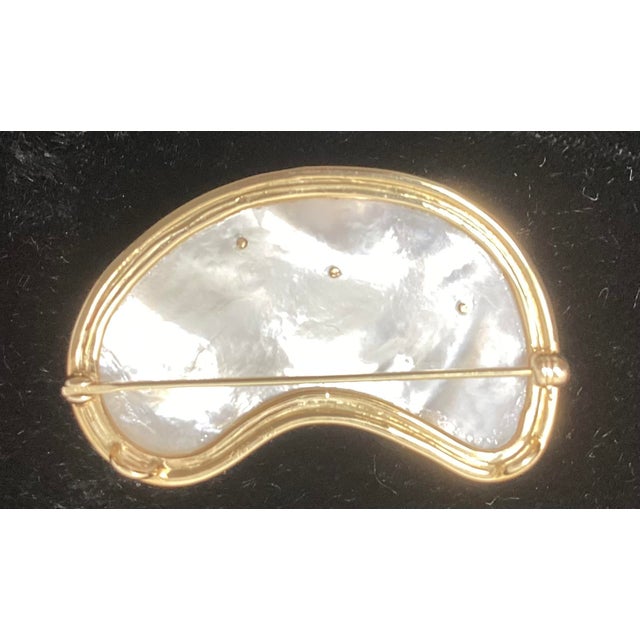 Baksa Studio Art Jewelry. Designed to be worn as brooch or pendant. Pictured suspended on ribbon. Chain not included. All...