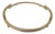 Golden Rope Serving Tray from CL Design, Germany, 1970s For Sale