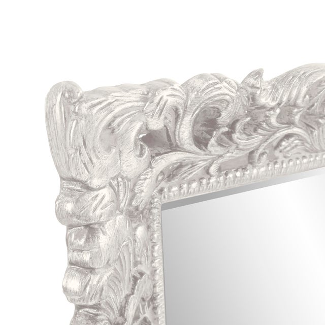 2020s Barcelona Mirror - Glossy White For Sale - Image 5 of 7
