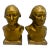 Vintage George Washington Cast Iron Bookends For Sale