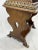 Brown Vintage 1930s Mahogany Magazine & Bookstand - Jacobean/Victorian-Revival Period For Sale - Image 8 of 15