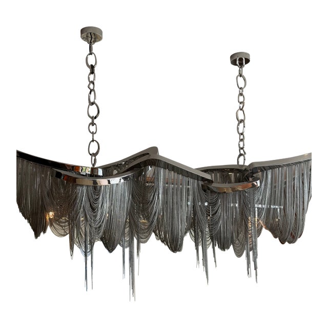 Contemporary Original Barlas Baylor Chandelier From Italy For Sale