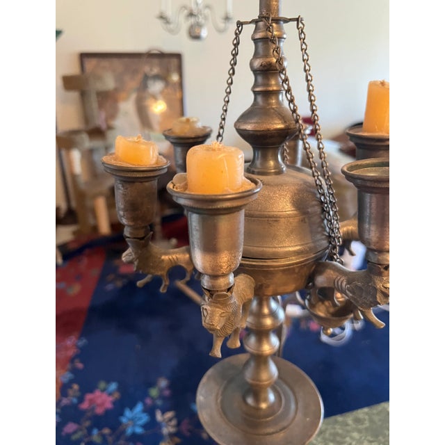 Late 19th Century Late 19th Century Medieval Themed Candelabra For Sale - Image 5 of 6