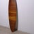 Wood Italian Oval and Convex Teak Mirror, 1950s For Sale - Image 7 of 9
