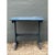 Vintage Distressed Blue Wood Side Table For Sale - Image 4 of 12