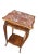 Late 19th Century Louis Style Side Table With Marble Top For Sale - Image 4 of 6