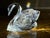 Glass Swarovski Marked Swan Small-Faceted Bottom - Beauties of the Lake Vtg. 1982 For Sale - Image 7 of 12
