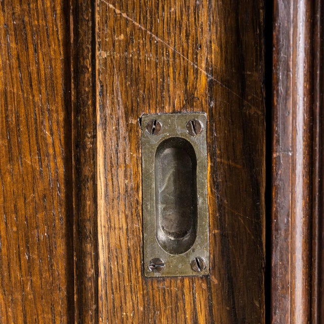 English Oak Library Shelf, 1940s For Sale - Image 10 of 15