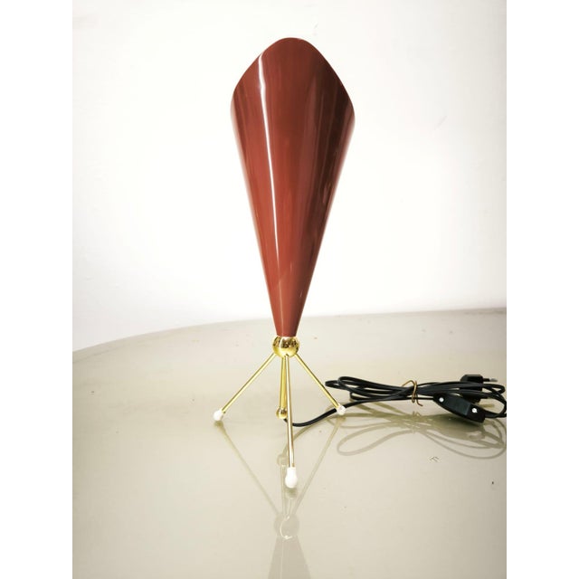 Cream Vintage Lamp from Angelo Lelli, 1960s For Sale - Image 8 of 14
