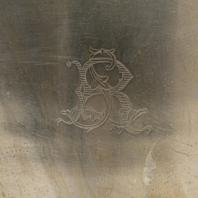 20th Century French Silver Plated Champagne Bucket For Sale - Image 13 of 18