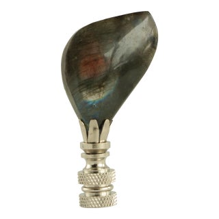 Labradorite Lamp Finial For Sale