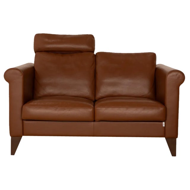 CL 500 Two-Seater Sofa in Leather from Erpo For Sale