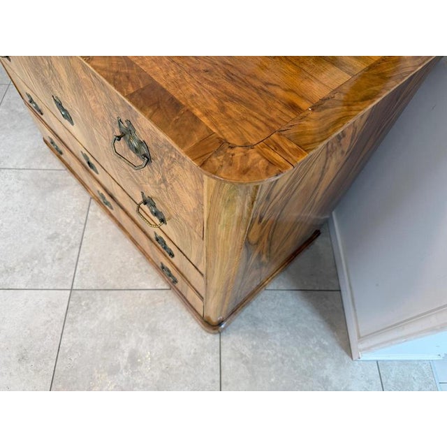 Biedermeier Writing Desk in Veneer For Sale - Image 13 of 18