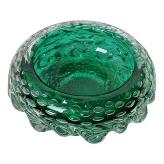 Empty Pocket in Green Murano Glass For Sale