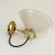 Mid-Century Modern Vintage Murano Glass and Brass Wall Lights, 1970s, Set of 5 For Sale - Image 3 of 6