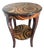 Signed Giuseppe Mastellone Italian Multi-Wood Marquetry Inlaid Two-Tier Side Table For Sale