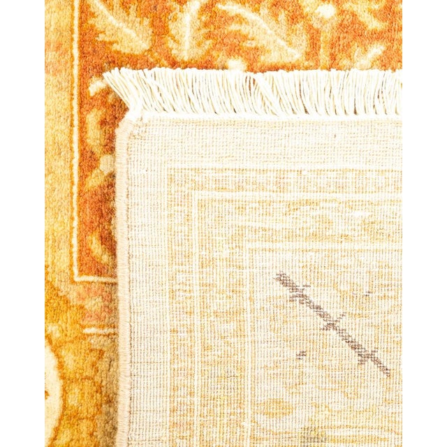 2000 - 2009 Mogul, One-of-a-Kind Hand-Knotted Area Rug in Ivory, 3' 1" x 4' 10" For Sale - Image 5 of 8
