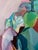 Large Pink Contemporary Figurative Abstract Painting For Sale In Washington DC - Image 6 of 7