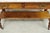 Antique Victorian Walnut Marble Top Washstand Good Luck Swastika Tile Backsplash For Sale - Image 16 of 18