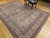19th Century Persian Kerman Lavar Rug, Hand-Knotted Wool, Floral Design, Ivory & Red, 8x11 For Sale - Image 11 of 18
