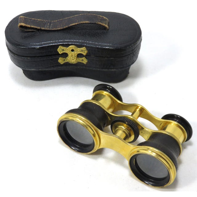 Antique French Made Shreve Crump & Low Opera Glasses For Sale - Image 13 of 13