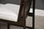 Vintage Ebonized White Dining Chairs - Set of 6 For Sale In Boston - Image 6 of 9
