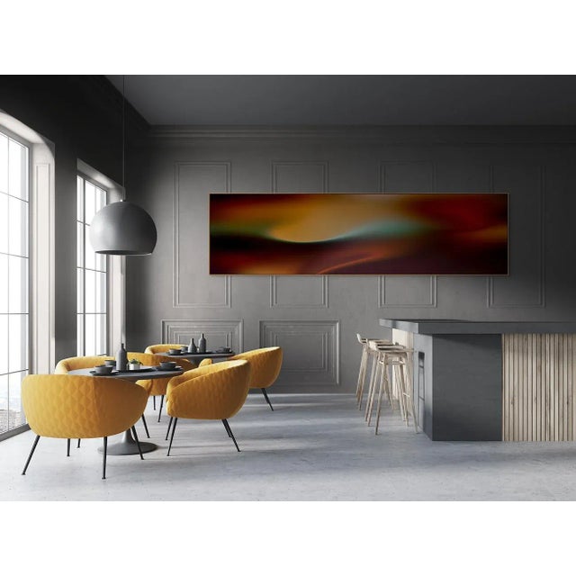 Abstract Contemporary Abstract Chromogenic Print Photography "Bleed # 202150" by Paul Snell For Sale - Image 3 of 5