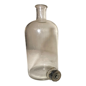 Rare Antique 1800's Hand Blown Glass Science Chemistry Apothecary Beaker Bottle