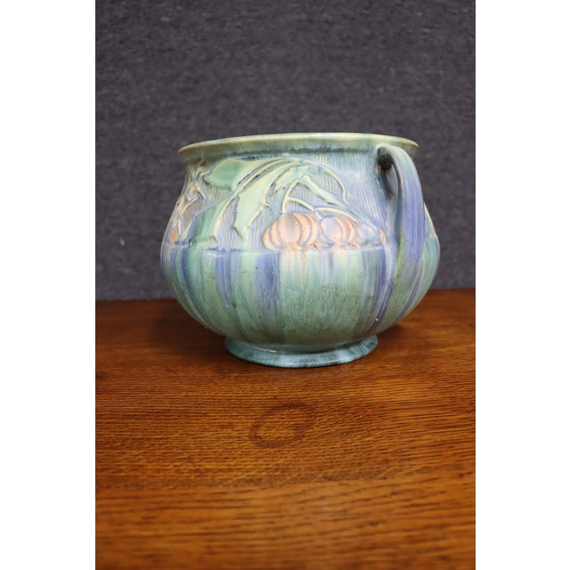 Roseville Pottery Baneda Jardiniere, Pattern 626-8 For Sale - Image 11 of 13