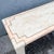 Postmodern Postmodern Pink and Beige Polished Tessellated Stone Console Table With Brass Inlay For Sale - Image 3 of 3