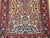Vintage Persian Sarouk Accent Rug, Hand-Knotted Wool, Allover Floral Pattern, 2x4, Ivory & Navy For Sale - Image 10 of 13