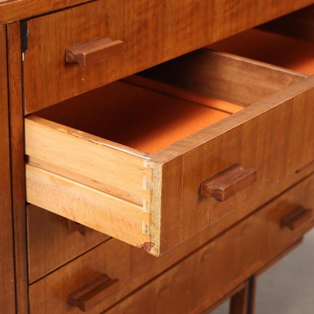 Mid-Century Walnut Veneer Sideboard, 1960s For Sale - Image 5 of 10