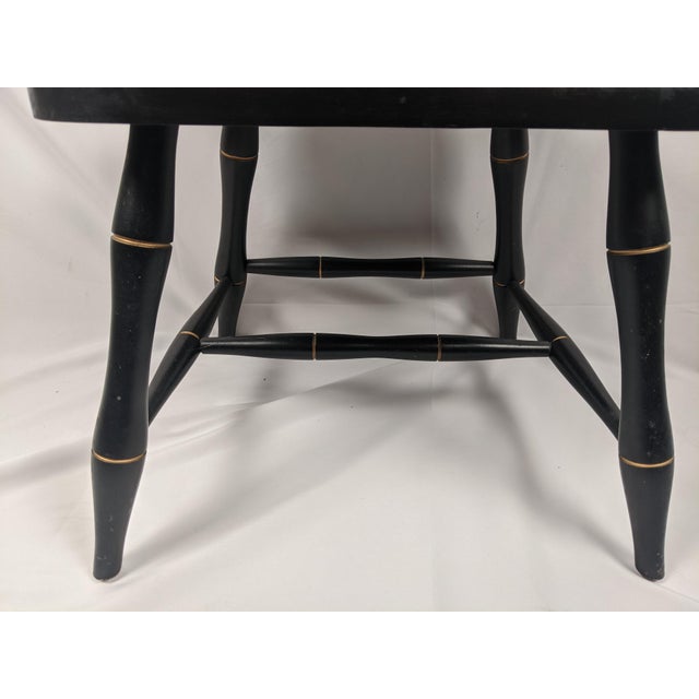 Vintage Yale University Windsor Armchair With Lux Et Veritas Crest – Collegiate Library Chair For Sale - Image 12 of 16