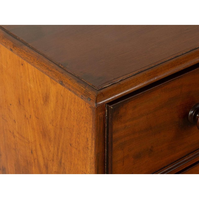 Textile Victorian Linen Press Chest of Drawers, 1840 For Sale - Image 7 of 8