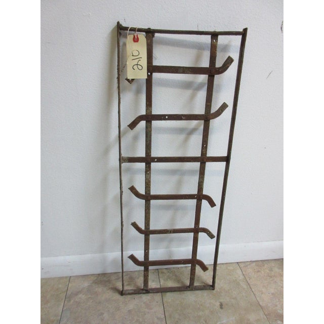Antique Victorian Iron Window For Sale - Image 4 of 7