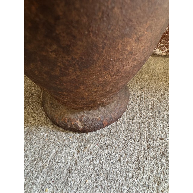 Metal Late 19th Century Iron Apothecary Mortar For Sale - Image 7 of 11