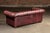 Burgundy Mid 20th Century Tufted Leather Chesterfield Sofa in Burgundy For Sale - Image 8 of 8