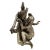 This statue depicts a Yab-Yum, a common symbol in the Tantric Buddhist art of Tibet. The term "Yab-Yum" is Tibetan for...