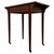 Metal Antique English Cross-Banded Mahogany Writing Table, 1800s For Sale - Image 7 of 13