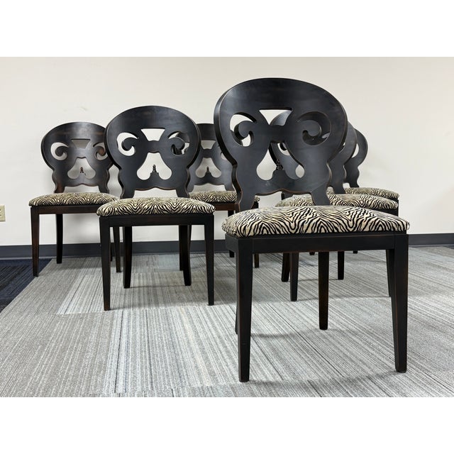 Rustic Dining Side Chair ~ Set of 6 For Sale - Image 11 of 11