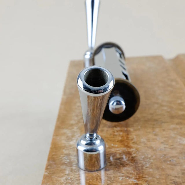 Brown English Art Deco Desk Set With Perpetual Calendar, 1930s For Sale - Image 8 of 11