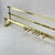 Art Deco Wall Coat Rack in Gold Brass, 1930s For Sale - Image 4 of 6