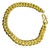 Cuban Link 24 Karat Pure Yellow Gold Solid Bracelet, 65 Gm, Unisex , 8 INCH For Sale
