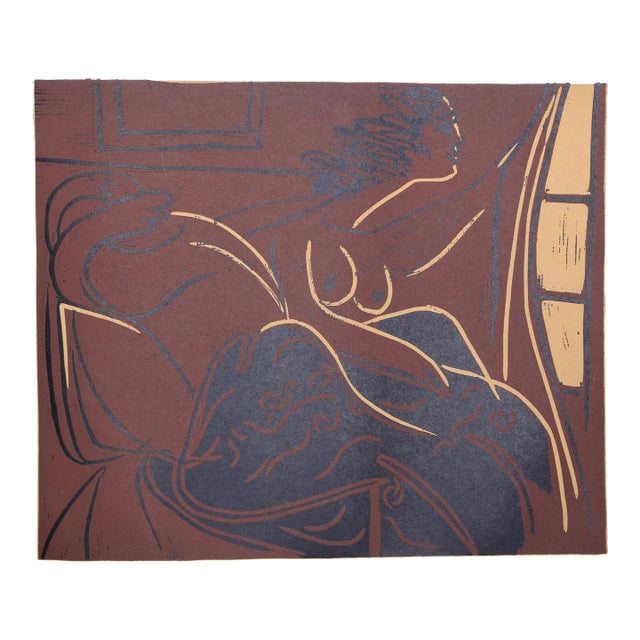 1980s "Femmes Regardant par la Fenetre" (22) Linocuts After Pablo Picasso For Sale