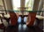 Chippendale 1980s Traditional Chippendale Style 7-Piece Dining Set With Oval Glass Top Table For Sale - Image 3 of 6