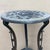 Vintage Art Nouveau Cast Iron Plant Stand With Verdigris Patina For Sale - Image 10 of 12