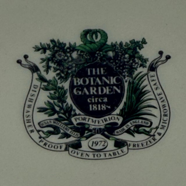 A beautiful pair of vintage Portmeirion Botanic Garden kitchen canisters featuring two beloved botanical illustrations...
