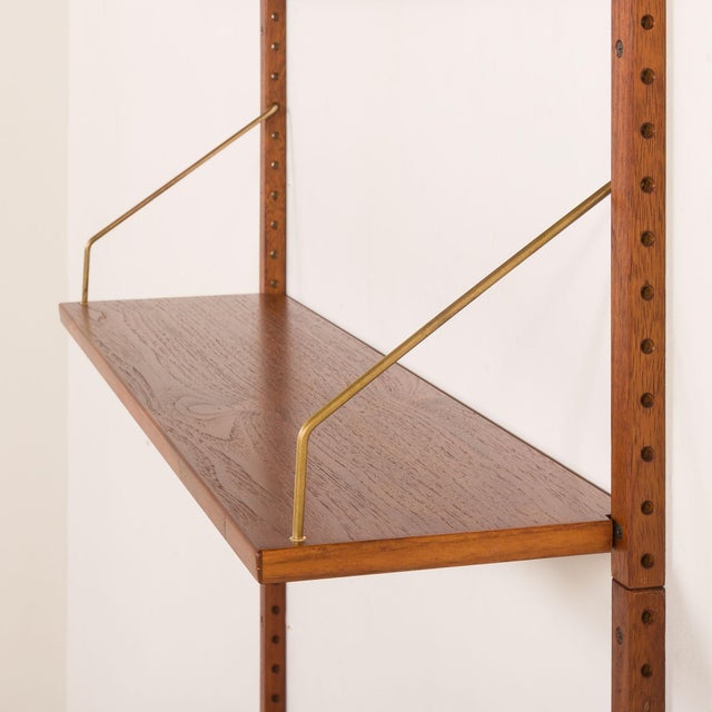 Teak Shelving Unit by Hansen and Guldborg, Denmark, 1960s For Sale - Image 14 of 18