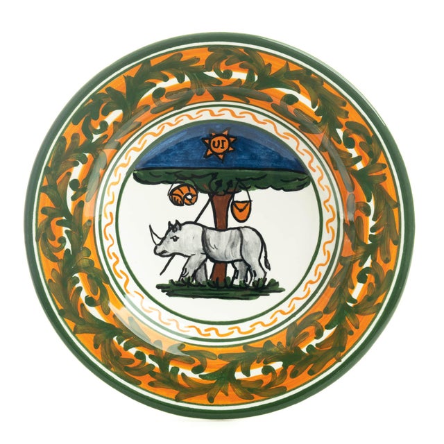 DESCRIPTION Contrade Italian Dinnerware is available in all 17 District Designs and each design is available in eight...